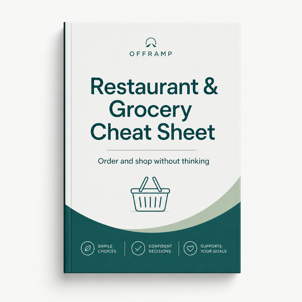 Restaurant & Grocery Cheat Sheet
