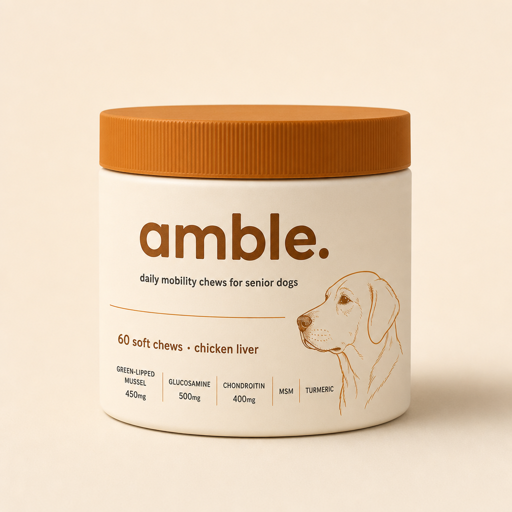 Amble — Daily Mobility Chews For Senior Dogs