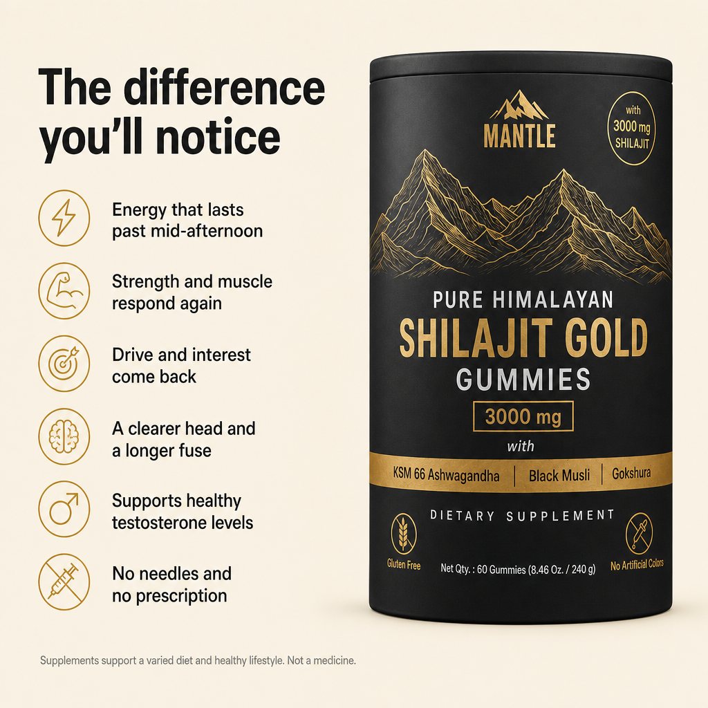 Mantle Shilajit Gold Gummies