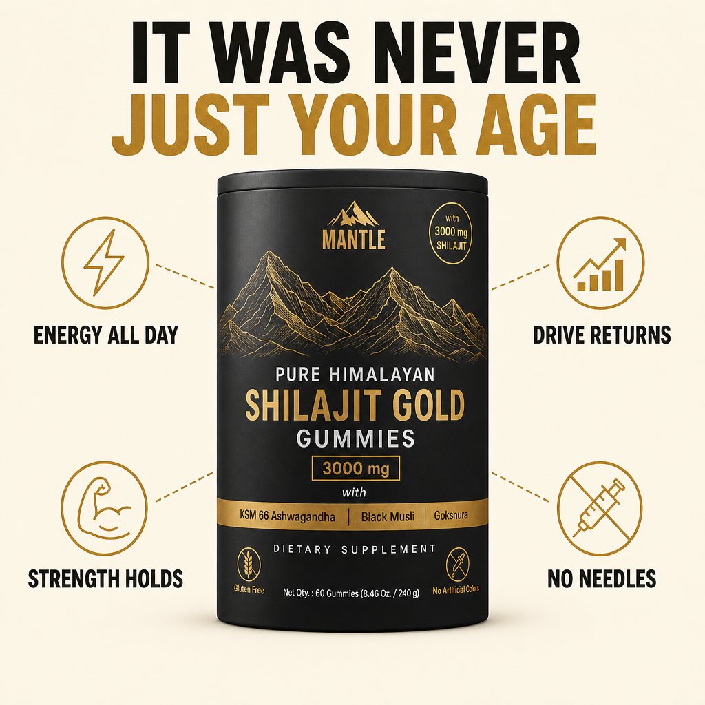 Mantle Shilajit Gold Gummies