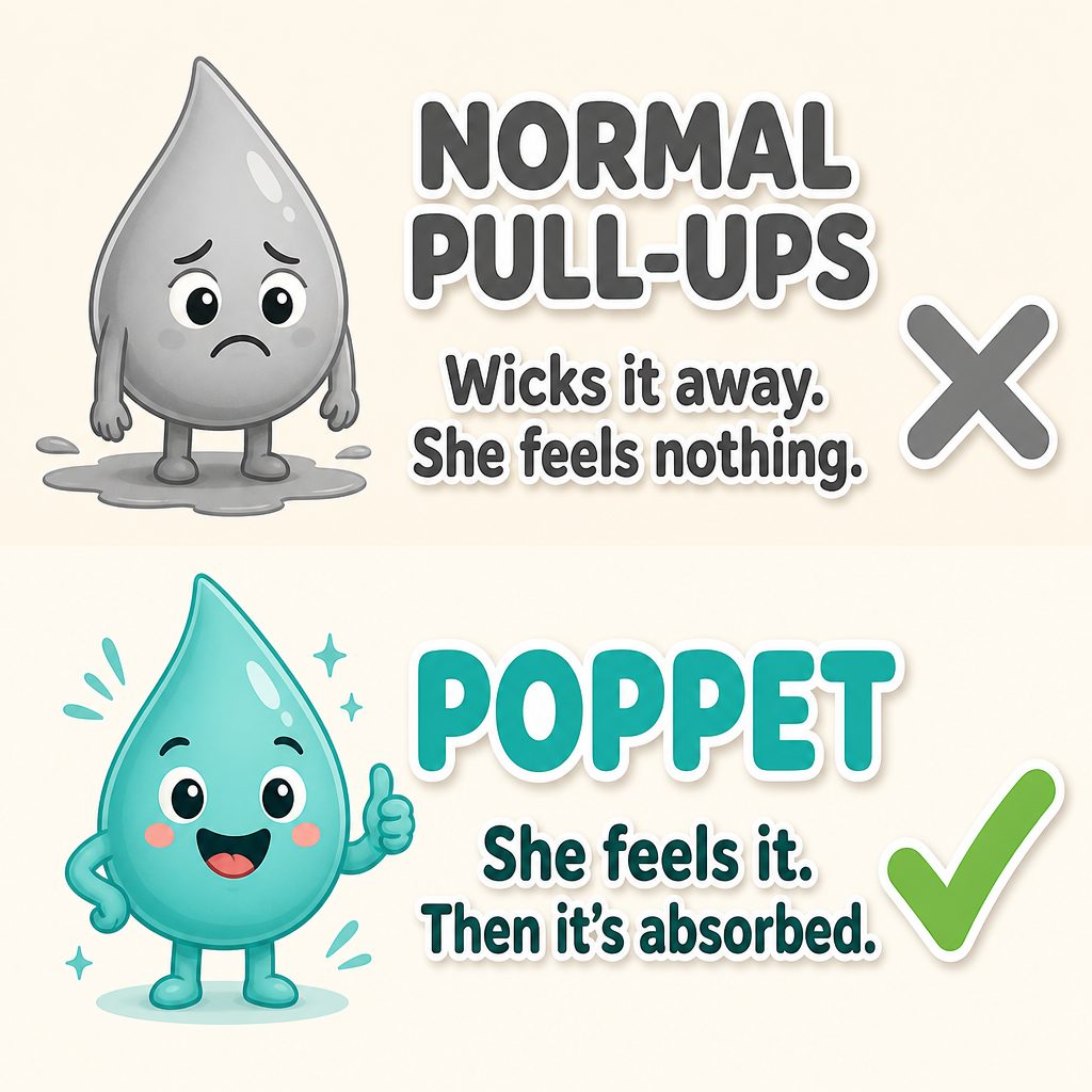Poppet training undies