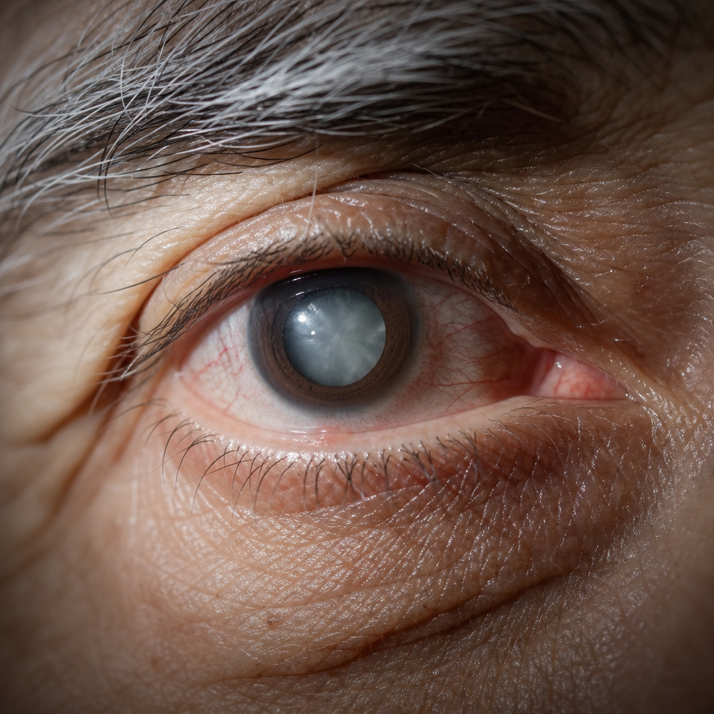 An aging eye