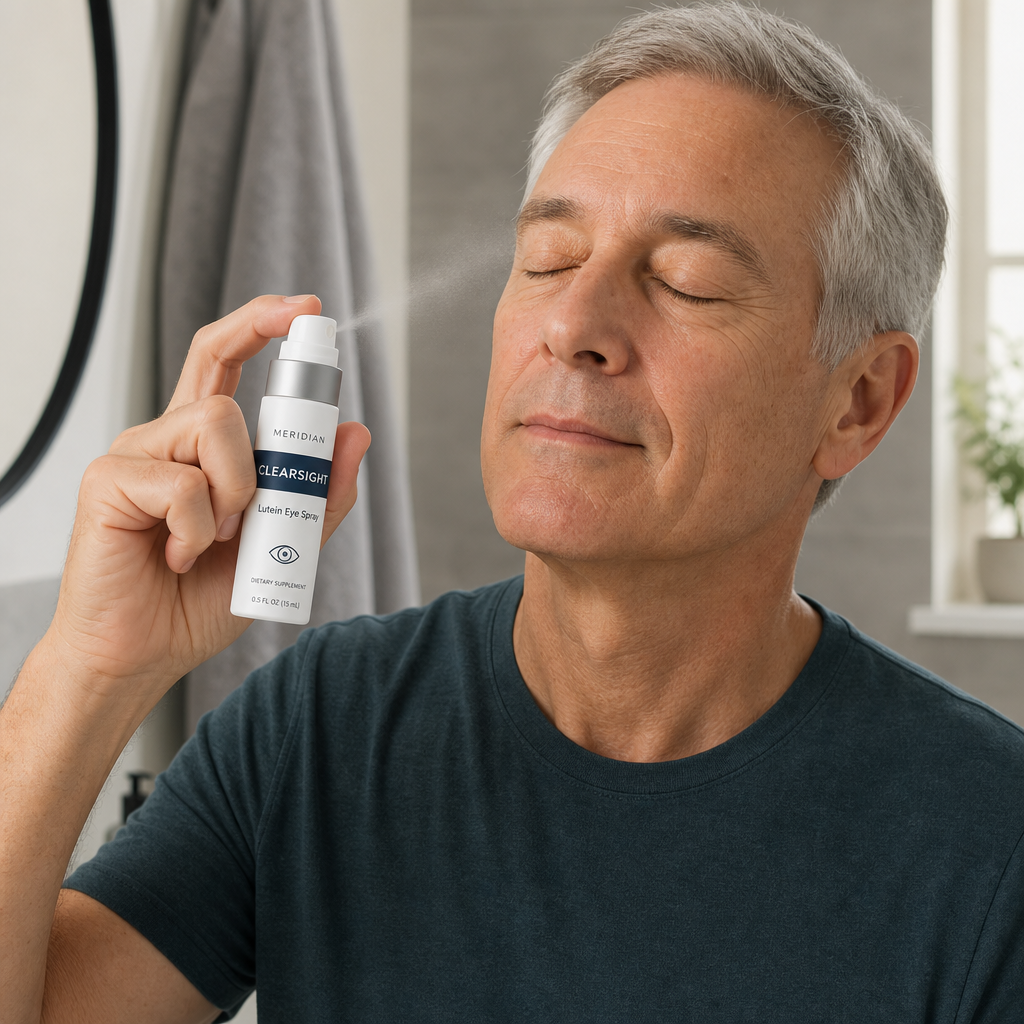 Applying ClearSight to closed eyelids