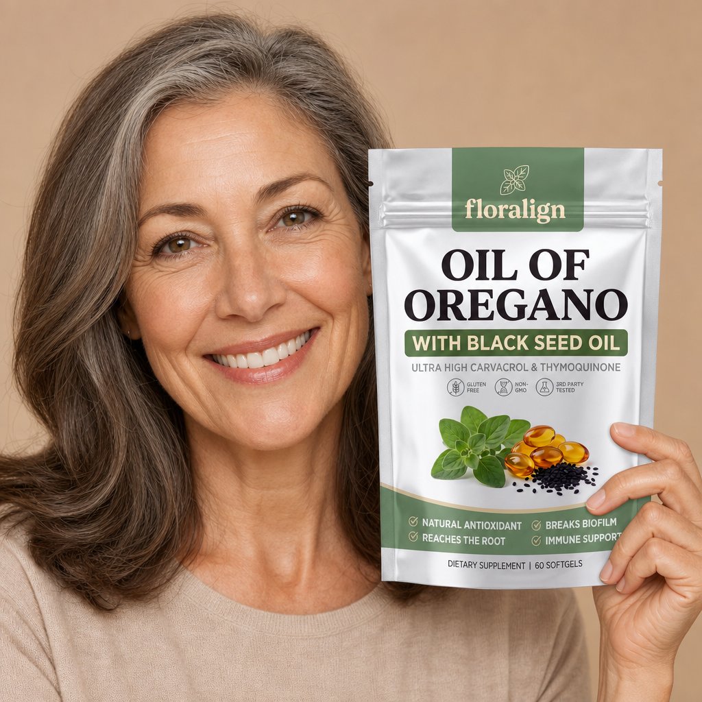 Woman in her fifties smiling