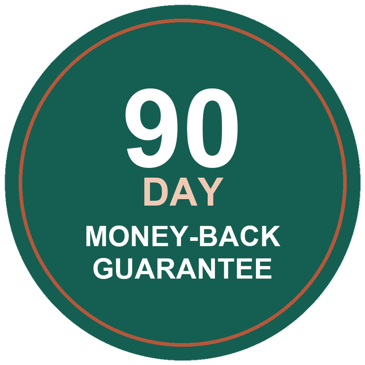 90-day guarantee seal