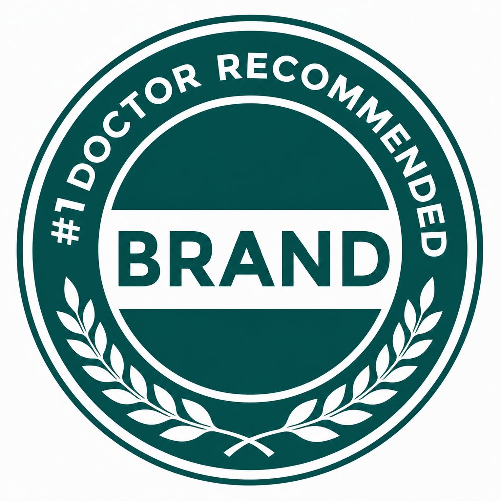 #1 Doctor Recommended Brand