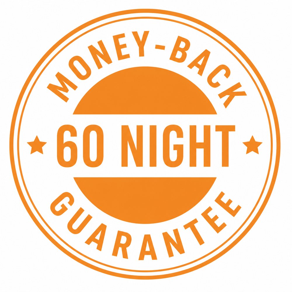 60 night money-back guarantee